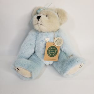 Boyds Collection Archive Series Light Blue Bear Jointed 1364 1990-1997 Rosebuds